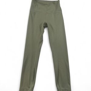 Lululemon Women’s Olive Green Leggings Size 4 | Athletic Yoga Pants